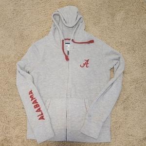 Colosseum Women's Small Hooded Zip Up Super Soft‎ Roll Tide Alabama Jacket